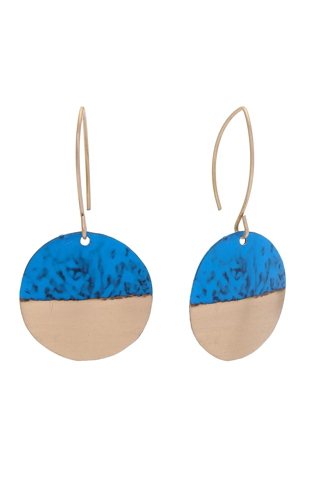 Umang earrings, blue