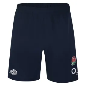 Umbro Men's England Rugby Gym Shorts 23/24 - Navy