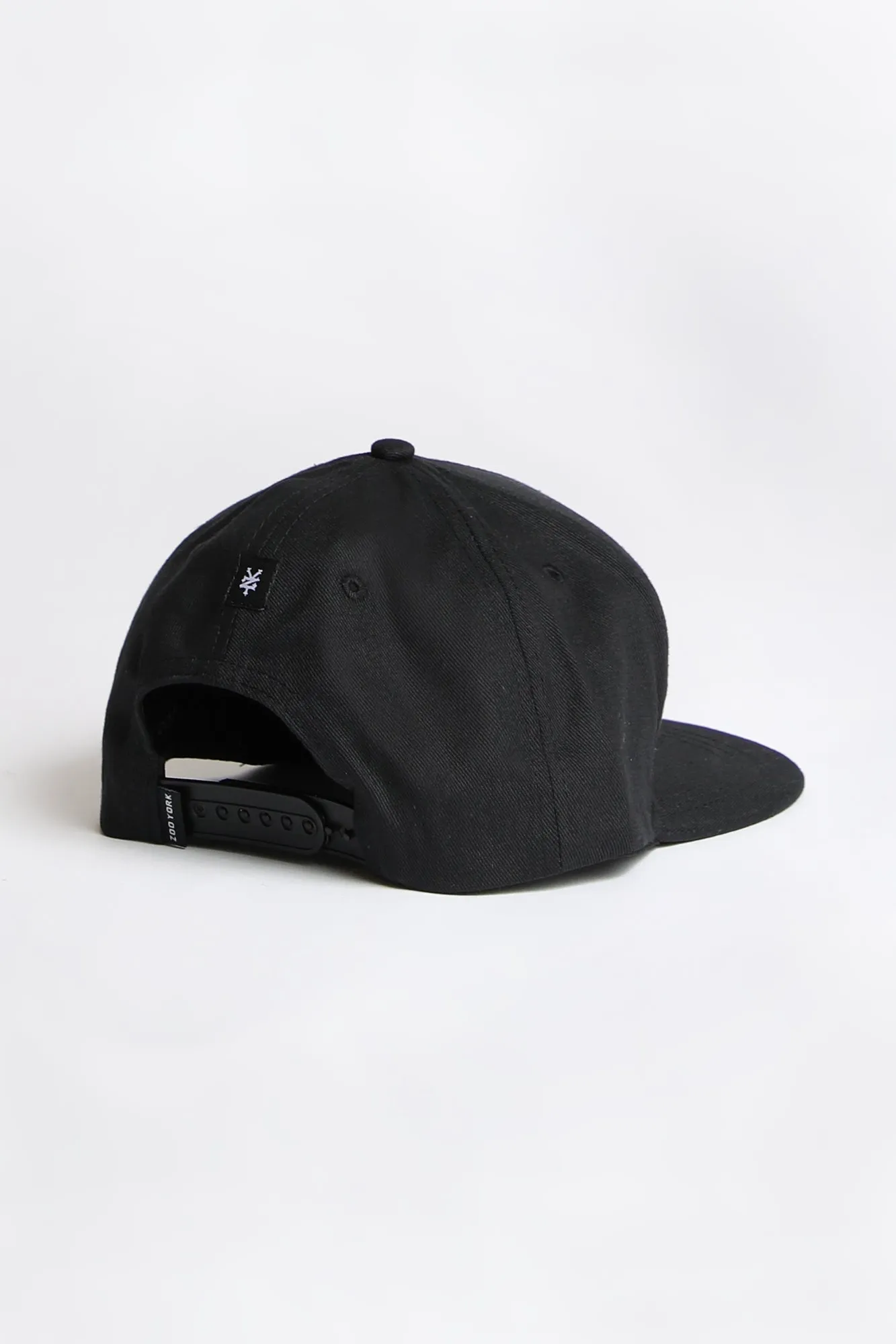 Zoo York Mens Patch Logo Flat Brim Hat