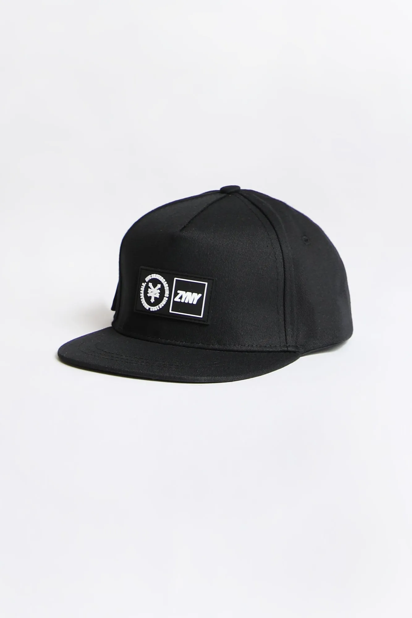 Zoo York Youth Patch Logo Flat Brim Hat